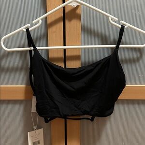Andie Small Swim Black The Jetties Bikini Top NWT